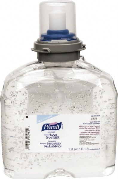 PURELL Advanced Hand Sanitizer Gel, 1200 mL Sanitizer Refill for PURELL TFX Touch-Free Dispenser MPN:5456-04