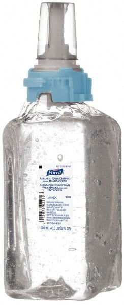 Hand Sanitizer: Gel, 1200 mL, Dispenser Refill MPN:8803-03