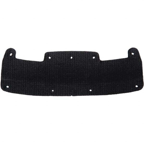 Hard Hat Sweatband: Cotton, Black, Use with Ridgeline Cap Style & Full Brim Hard Hat MPN:HPRBANDR