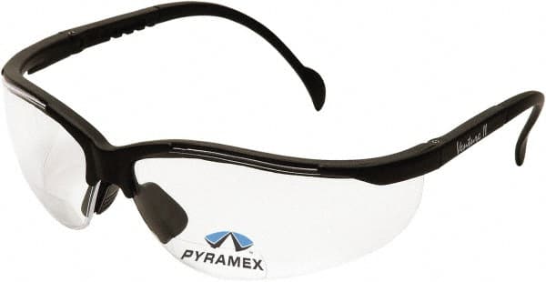 Magnifying Safety Glasses: +2, Clear Lenses, Scratch Resistant, ANSI Z87.1 & CSA Z94.3-07 MPN:SB1810R20