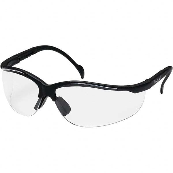 Safety Glass: Anti-Fog & Scratch-Resistant, Polycarbonate, Clear Lenses, Full-Framed, UV Protection MPN:SB1810ST