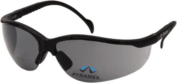 Magnifying Safety Glasses: +3, Gray Lenses, Scratch Resistant, ANSI Z87.1 & CSA Z94.3-07 MPN:SB1820R30