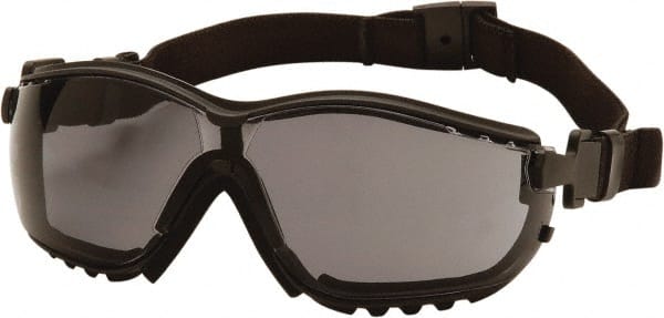 Safety Goggles: Anti-Fog & Scratch-Resistant, Gray Polycarbonate Lenses MPN:GB1820ST