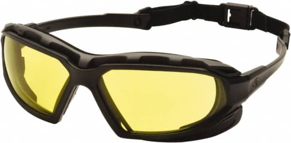 Safety Goggles: Impact, Anti-Fog & Scratch-Resistant, Amber Polycarbonate Lenses MPN:SBG5030DT