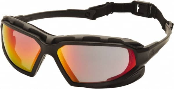 Safety Goggles: Impact, Anti-Fog & Scratch-Resistant, Red Polycarbonate Lenses MPN:SBG5055DT