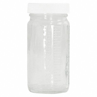 Beaker Bottle 240mL Glass Wide PK96 MPN:GLC-01555