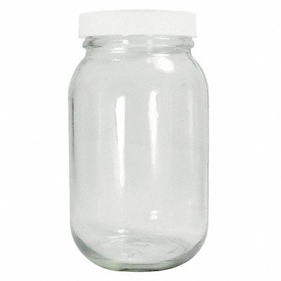 Precleaned Bottle 120mL Glass Wide PK24 MPN:GLC-01759