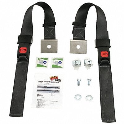 Push Button Strut Strap Black 1200 lb. MPN:RWPBSSB