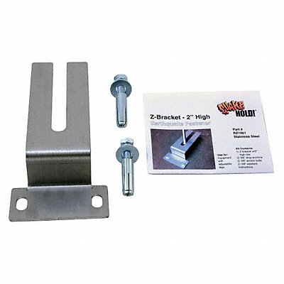 High Z-Bracket 2 In Stainless Steel MPN:RZ.100.1