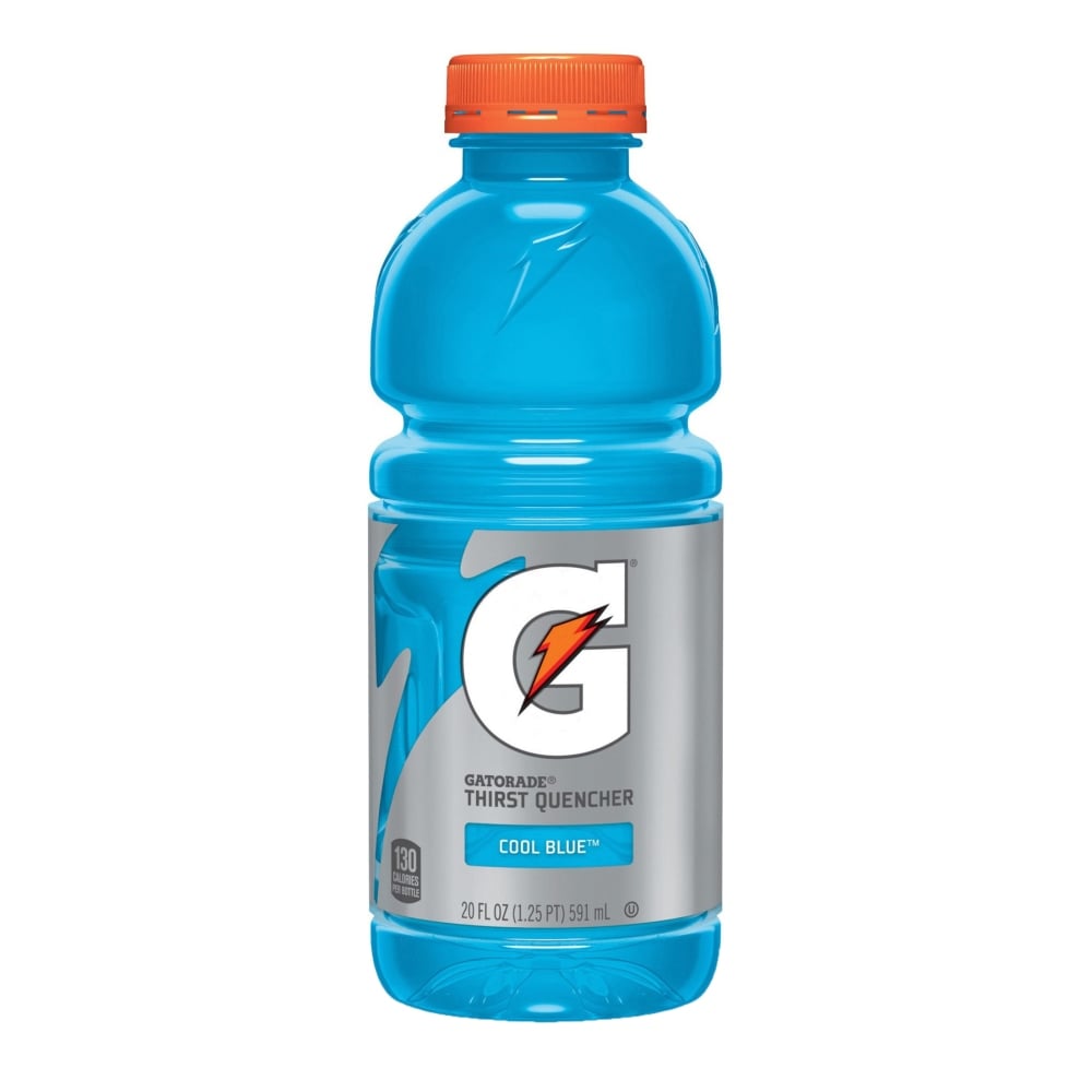 Gatorade Cool Blue, 20 Oz, Pack Of 24 (Min Order Qty 2) MPN:32481