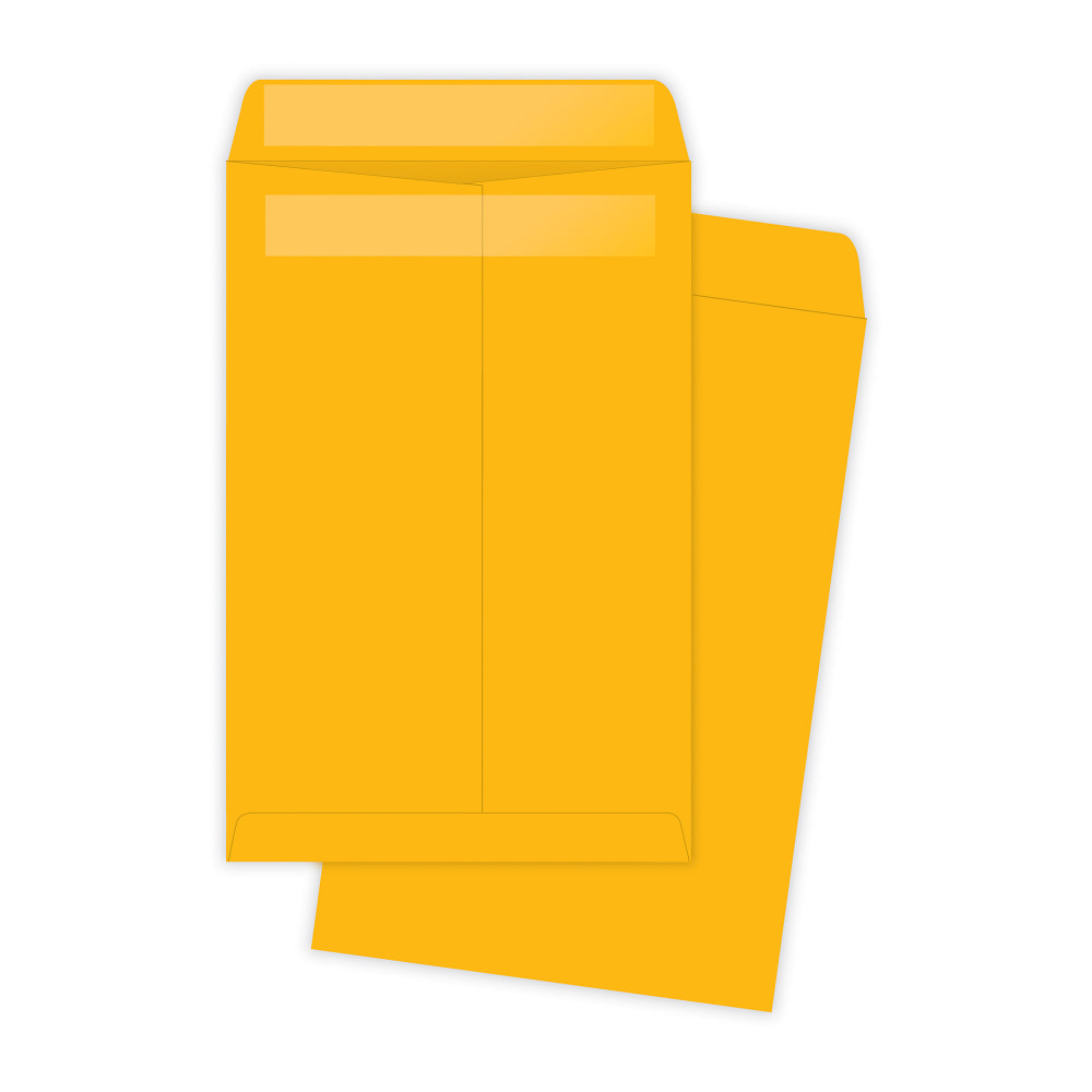 Quality Park Redi-Seal Catalog Envelopes, 6in x 9in, Self-Adhesive, Kraft, Box Of 100 (Min Order Qty 4) MPN:43167