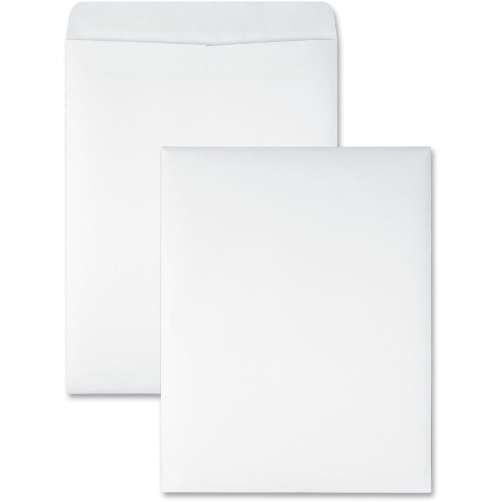 Quality Park Redi-Seal Catalog Envelopes, 10in x 13in, Self-Sealing, White, Box Of 100 (Min Order Qty 3) MPN:43717