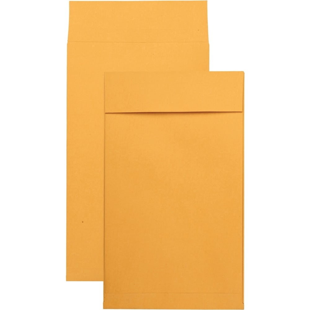 Quality Park Expansion Envelopes, 10in x 15in x 2in, 40 Lb, Brown, Pack Of 25 (Min Order Qty 2) MPN:93338