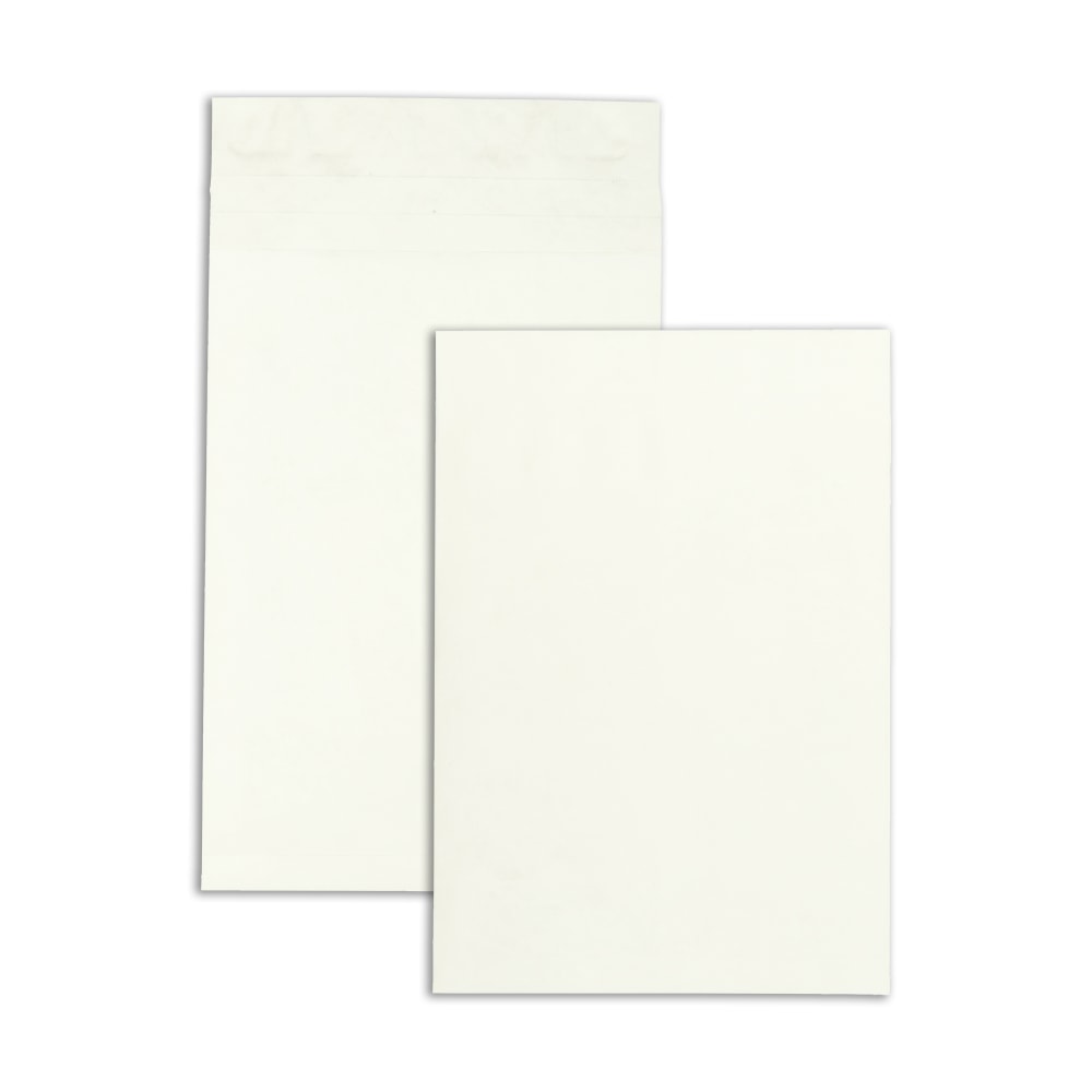 Quality Park Tyvek 12in x 16in x 2in Expansion Envelopes, 18 Lb, Self-Adhesive Closure, White, Carton Of 100 MPN:R4290