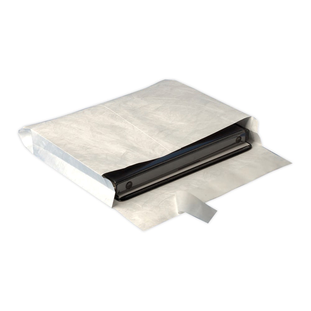 Quality Park Tyvek Expansion Envelopes, 10in x 15in x 2in, 18 Lb, First Class, White, Carton Of 100 MPN:R4450