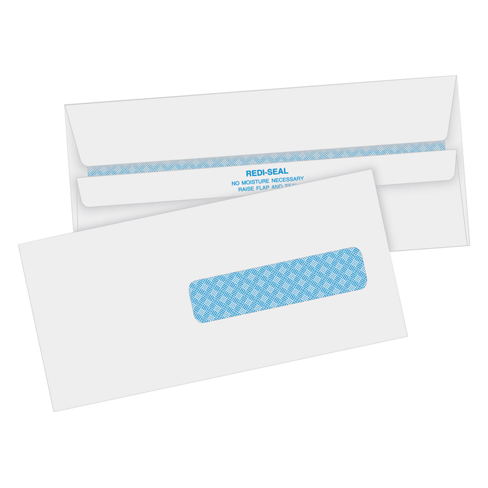 Quality Park Redi-Seal Health Insurance Claim Envelopes, Size 10 1/2 (4 1/2in x 9 1/2in), Box Of 500 MPN:QUA21438