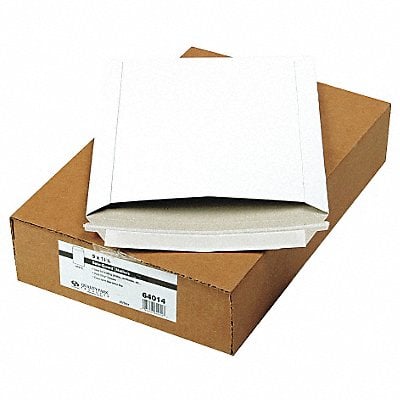 Photo/Doc Envelope Wht Fiberboard PK25 MPN:QUA64014