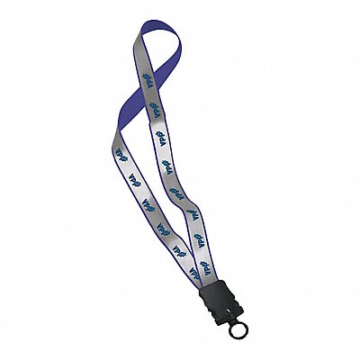 Breakaway Lanyard 16 in H Blue PK10 MPN:VLY16