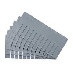 Bin Divider: Use with DG93080CO, Gray MPN:DS93080