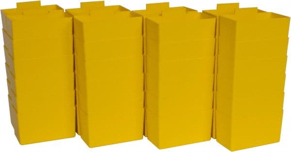 Bin Cup: Use with Quantum Storage Systems - Shelf Bin, Yellow MPN:QBC112YL