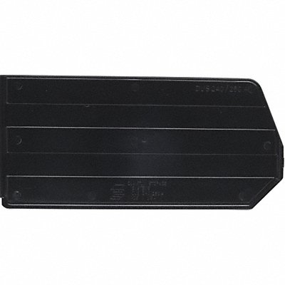 Divider 6 9/16 in Black 6 PK6 MPN:DUS239