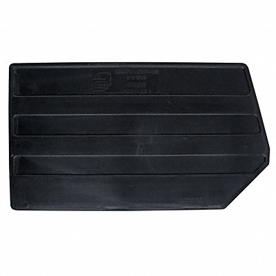 Divider 9 1/2 in Black 6 PK6 MPN:DUS260