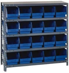 20 Bin Store-More Shelf Bin System MPN:1239-202BL