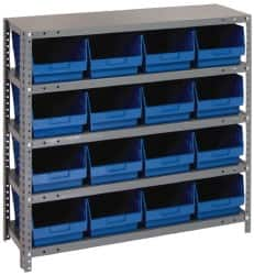 16 Bin Store-More Shelf Bin System MPN:1239-207BL