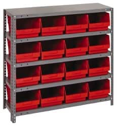 16 Bin Store-More Shelf Bin System MPN:1839-208RD