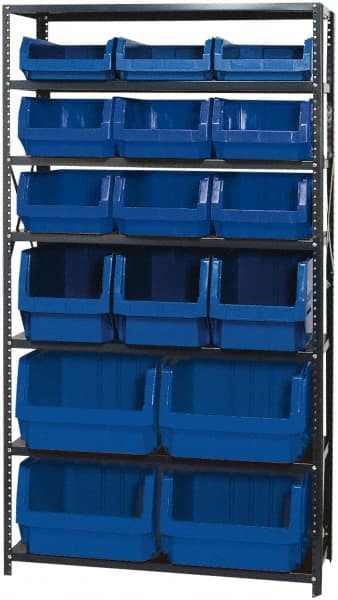 16 Bin Large Hopper Front Bin Storage Units MPN:MSU-16-MIXBL