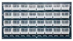 32 Bin Bench Rack with Ultra Bins MPN:QBR-3619-210-32