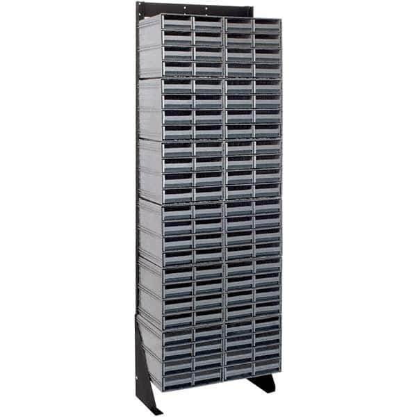 96 Bin Interlocking Storage Cabinets MPN:QIC-170-83GY