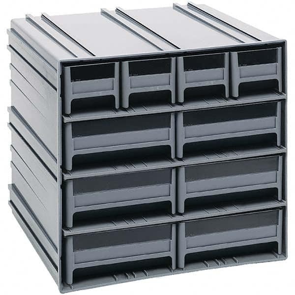 10 Bin Interlocking Storage Cabinets MPN:QIC-4163GY