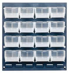 16 Bin Louvered Panel with Ultra Bins MPN:QLP-1819-220-16