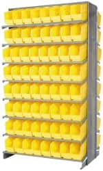 128 Bin Store-More Sloped Shelving System MPN:QPRD-201YL