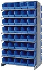 80 Bin Store-More Sloped Shelving System MPN:QPRD-202BL