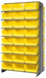 48 Bin Store-More Sloped Shelving System MPN:QPRD-209YL