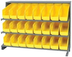 24 Bin Store-More Sloped Shelving System MPN:QPRHA-201YL