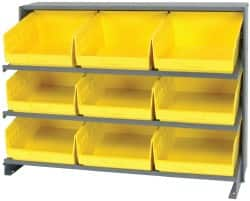 9 Bin Store-More Sloped Shelving System MPN:QPRHA-209YL