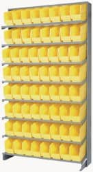 64 Bin Store-More Sloped Shelving System MPN:QPRS-201YL