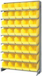 40 Bin Store-More Sloped Shelving System MPN:QPRS-202YL