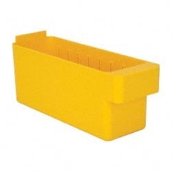 Plastic Drawer Bin: Yellow MPN:QED501YL