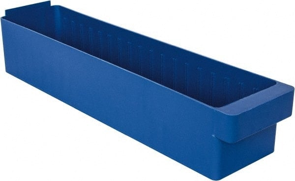 Plastic Drawer Bin: Blue MPN:QED 603 BLUE