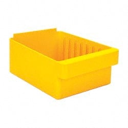 Plastic Drawer Bin: Yellow MPN:QED701YL