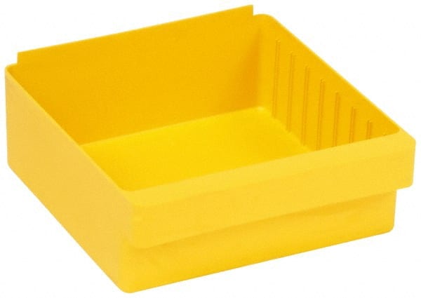 Plastic Drawer Bin: Yellow MPN:QED801YL