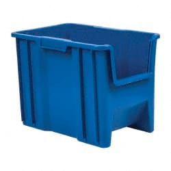 Plastic Hopper Stacking Bin: Blue MPN:QGH600BL