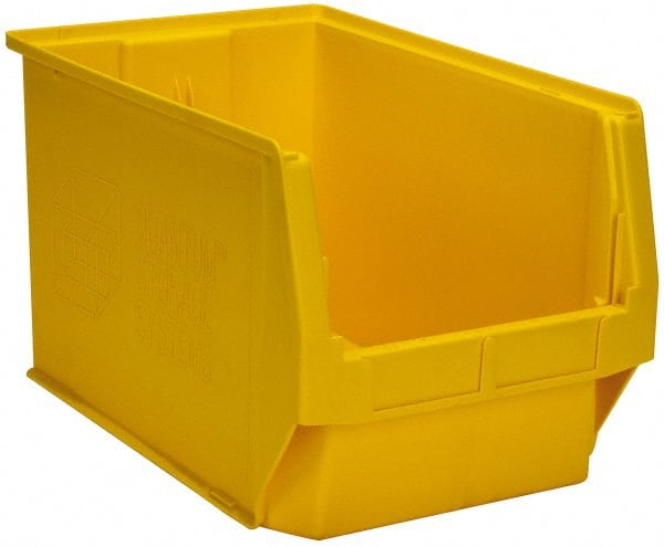 Plastic Hopper Stacking Bin: Yellow MPN:QMS533YL