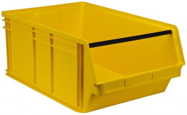 Plastic Hopper Stacking Bin: Yellow MPN:QMS743YL