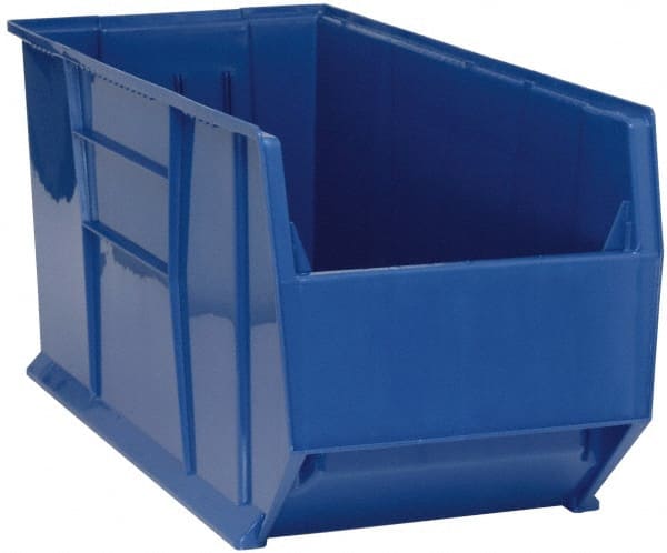 Plastic Hopper Stacking Bin: Blue MPN:QRB166BL