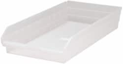 Plastic Hopper Shelf Bin: Clear MPN:QSB116CLCS